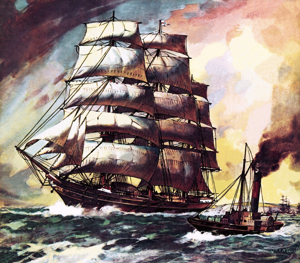 The Cutty Sark by James Edwin McConnell