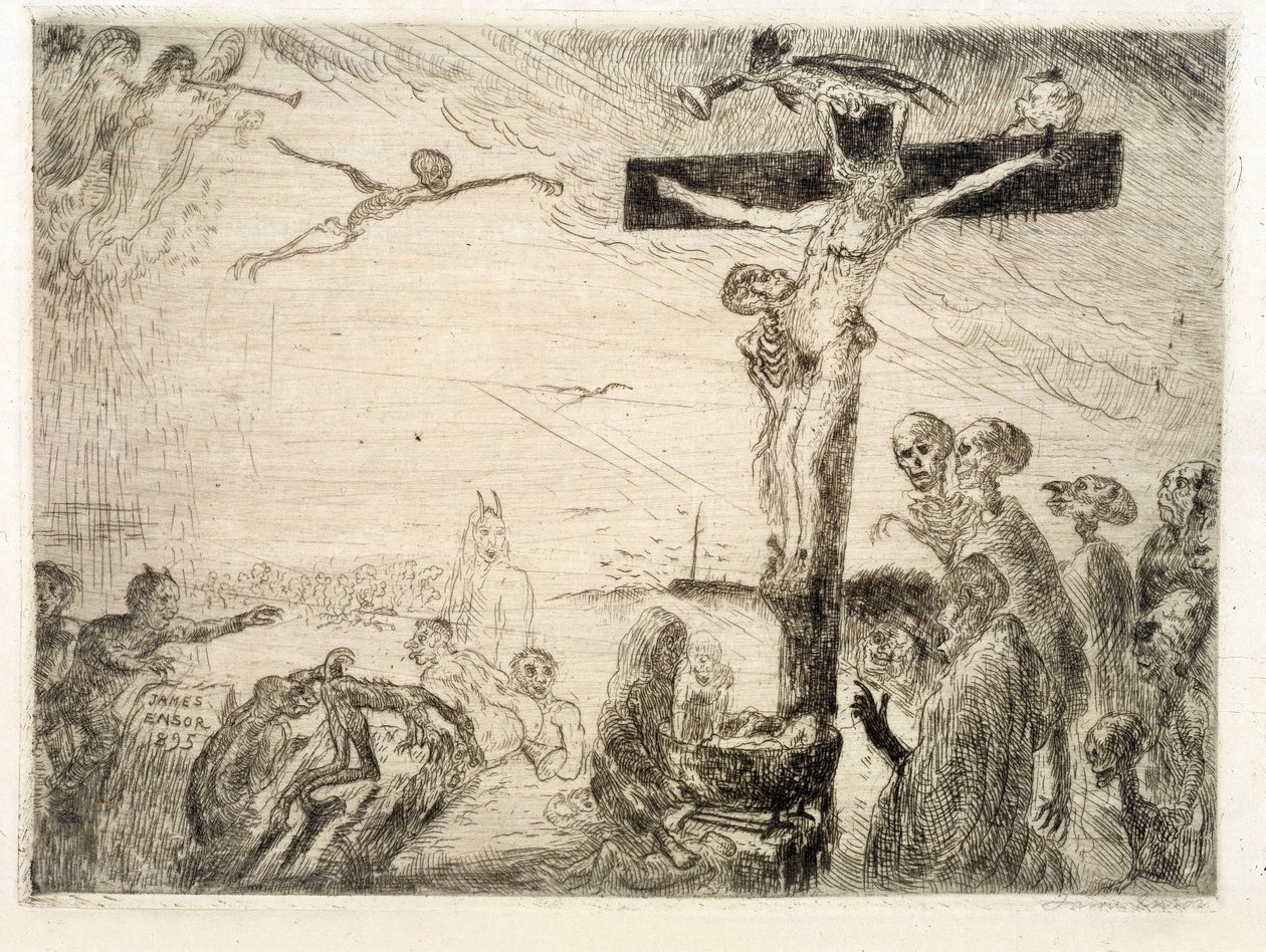 Christ Tormented by Devils by James Ensor