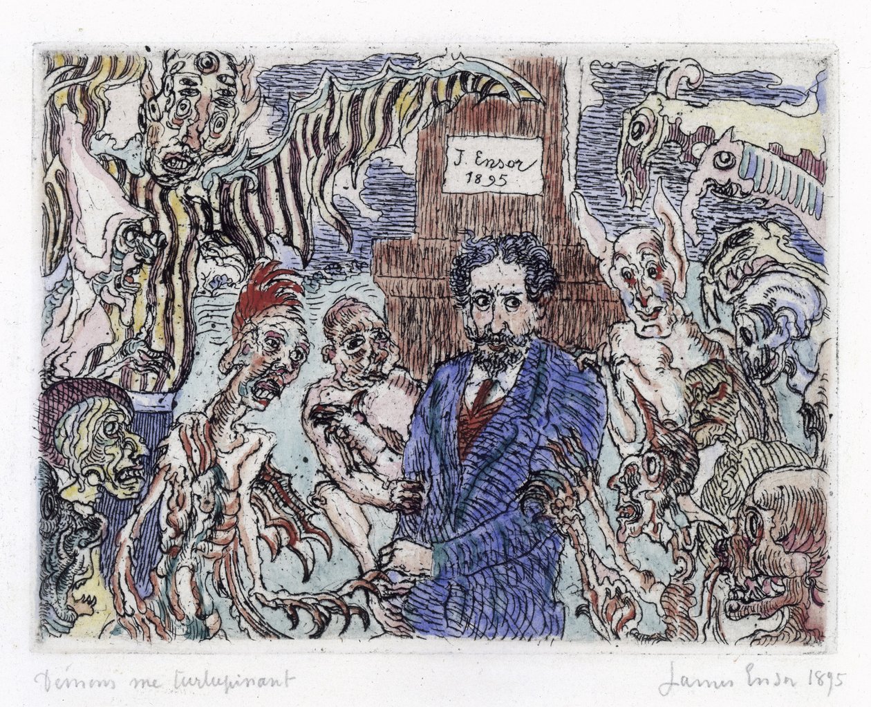Demons that Torment Me by James Ensor