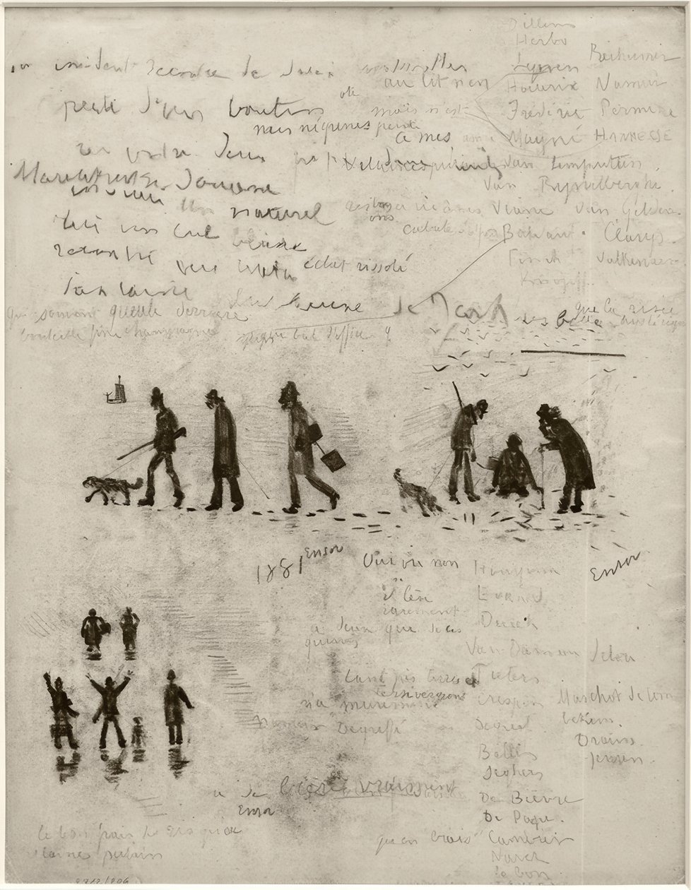 Story without Words (Hunter in Winter) by James Sidney Ensor
