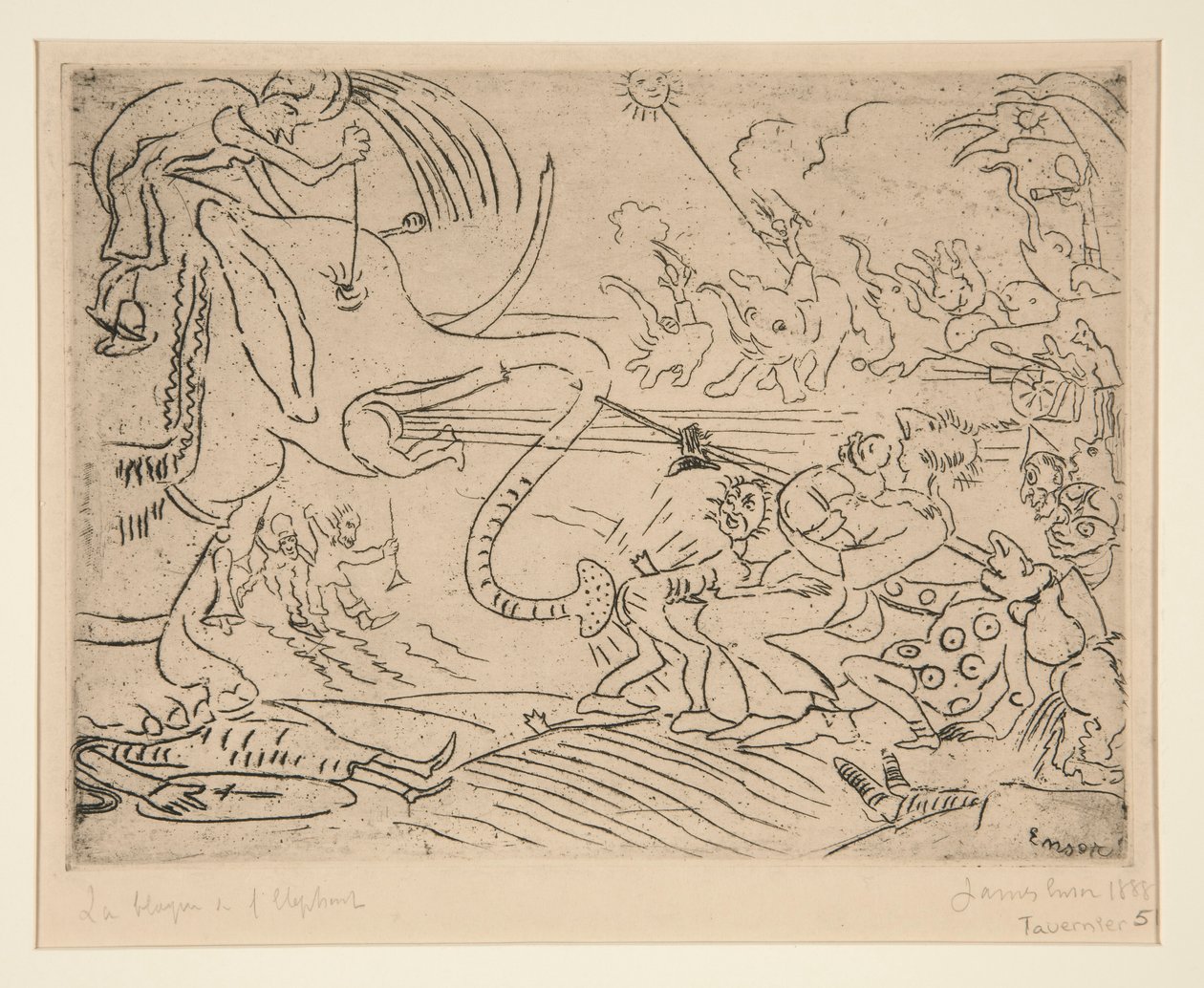 The Joke of the by James Ensor