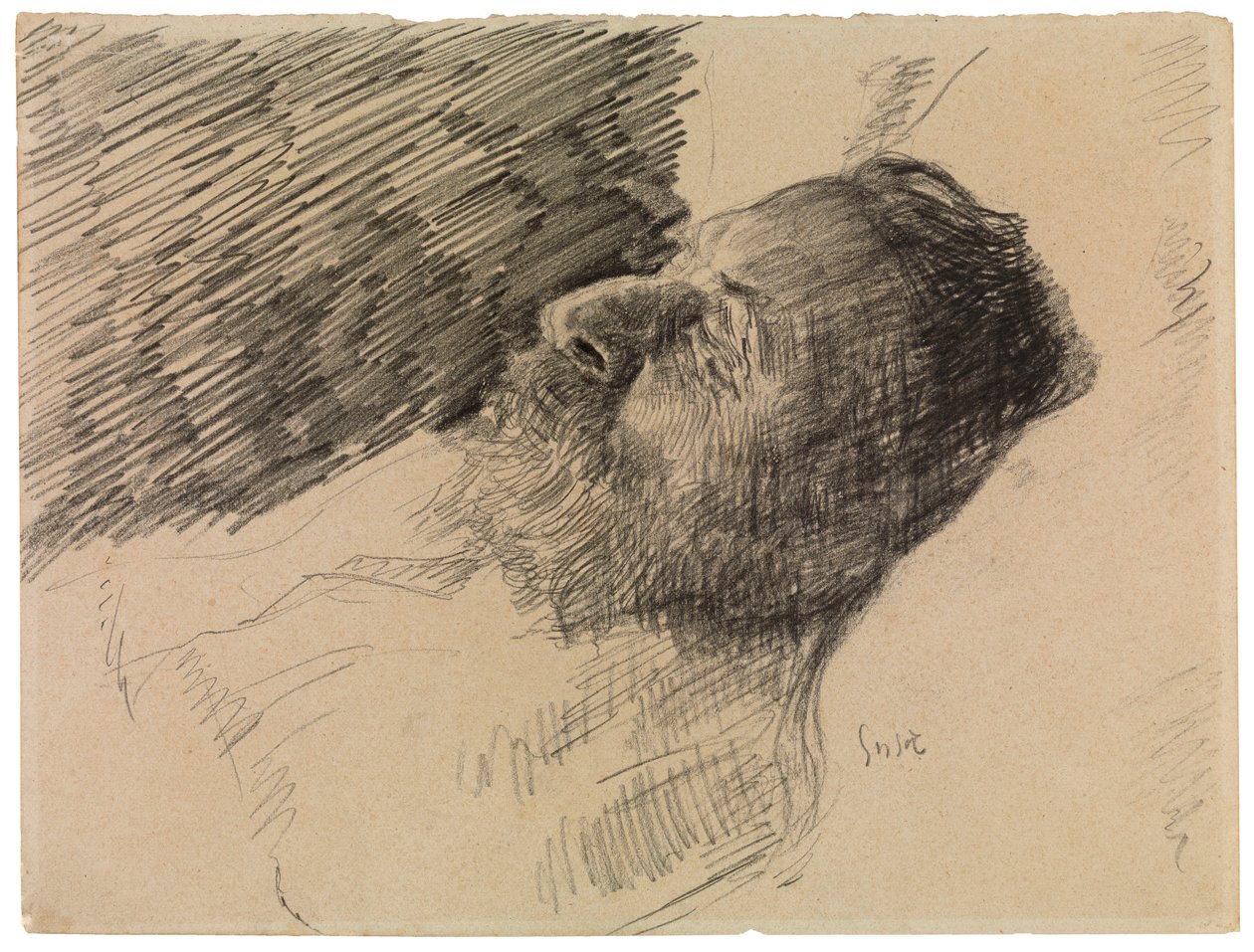 My Dead Father by James Ensor