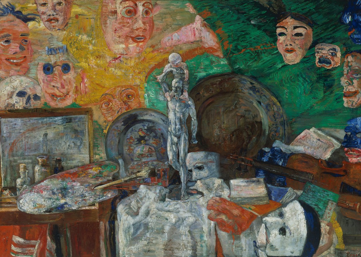 Still life in the studio or Arts