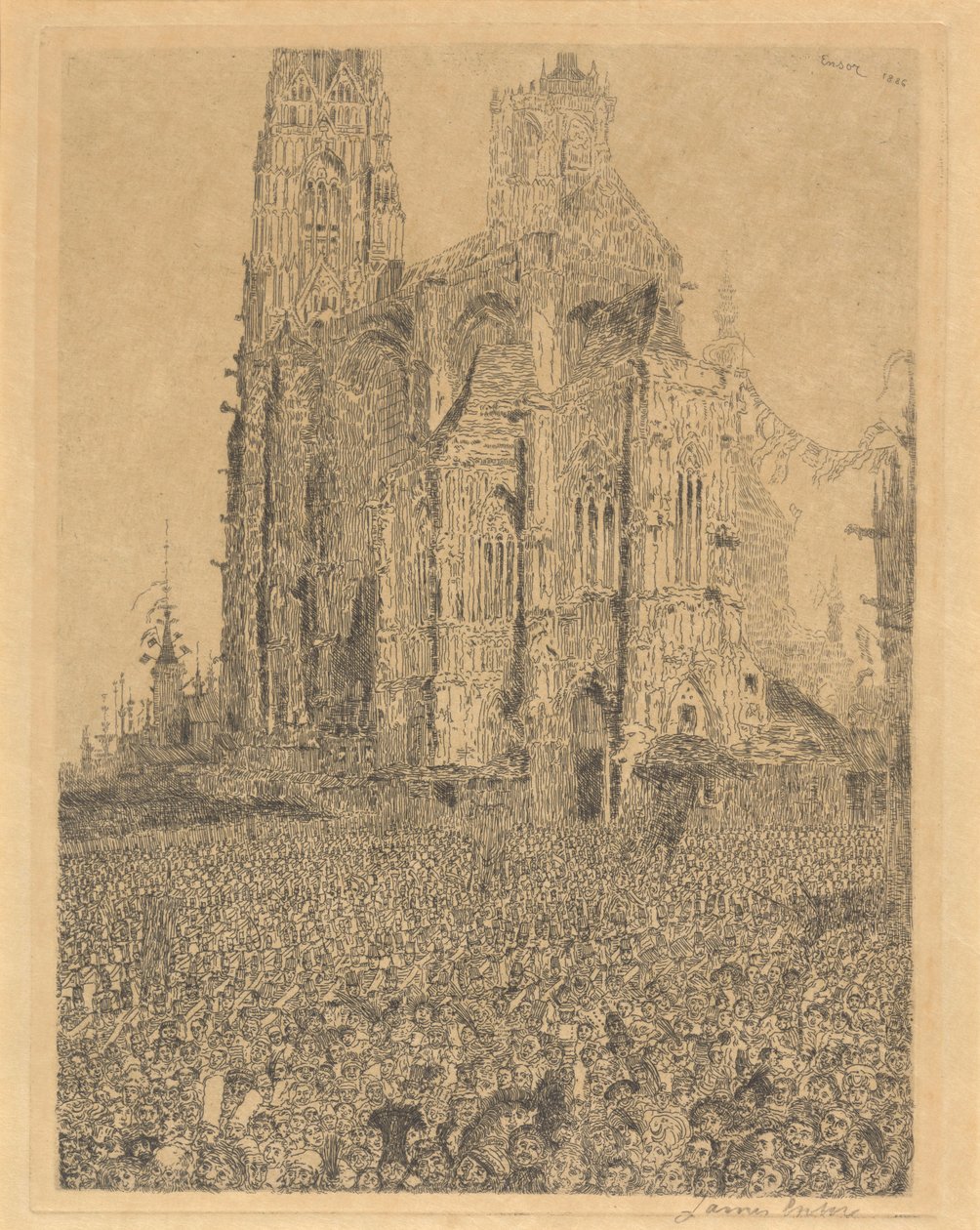 The Cathedral by James Ensor