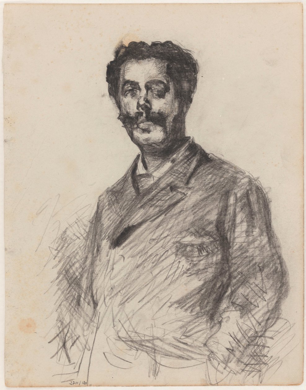 The Journalist Paul de Cassagnac by James Ensor