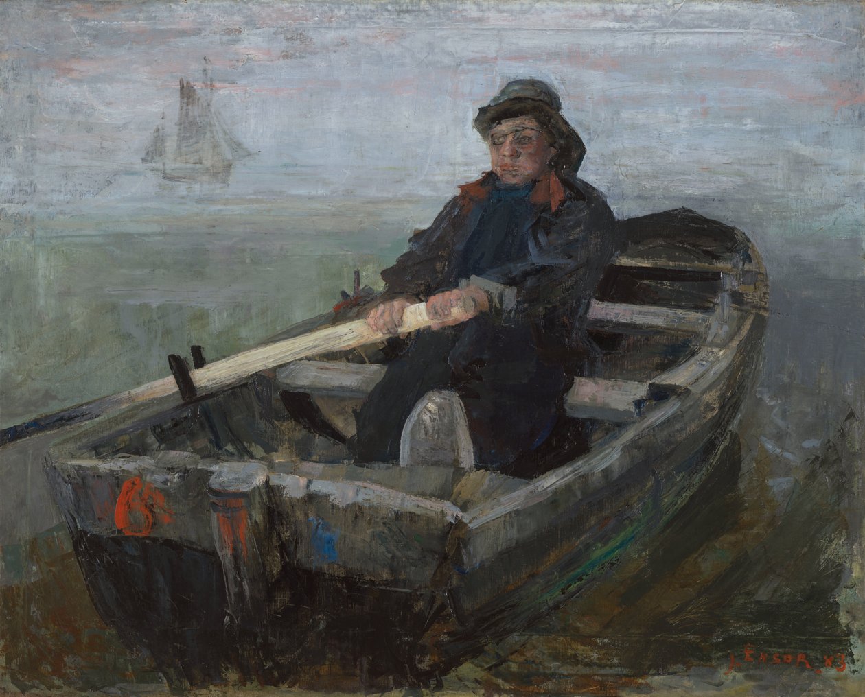 The Rower by James Ensor