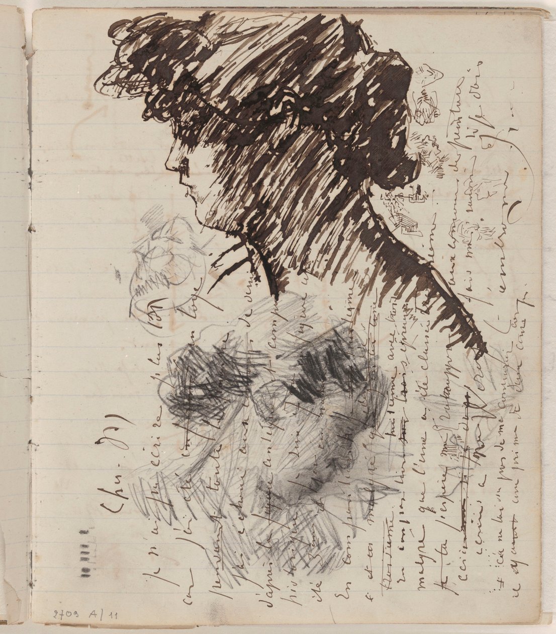 Two Heads by James Ensor