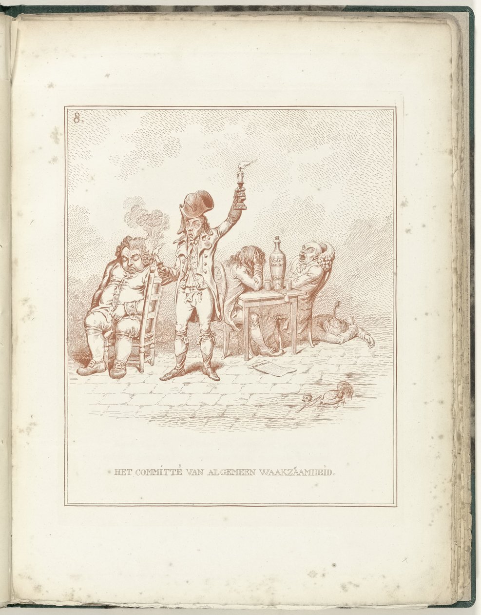 Committee of General Vigilance, 1795 by James Gillray (possibly)