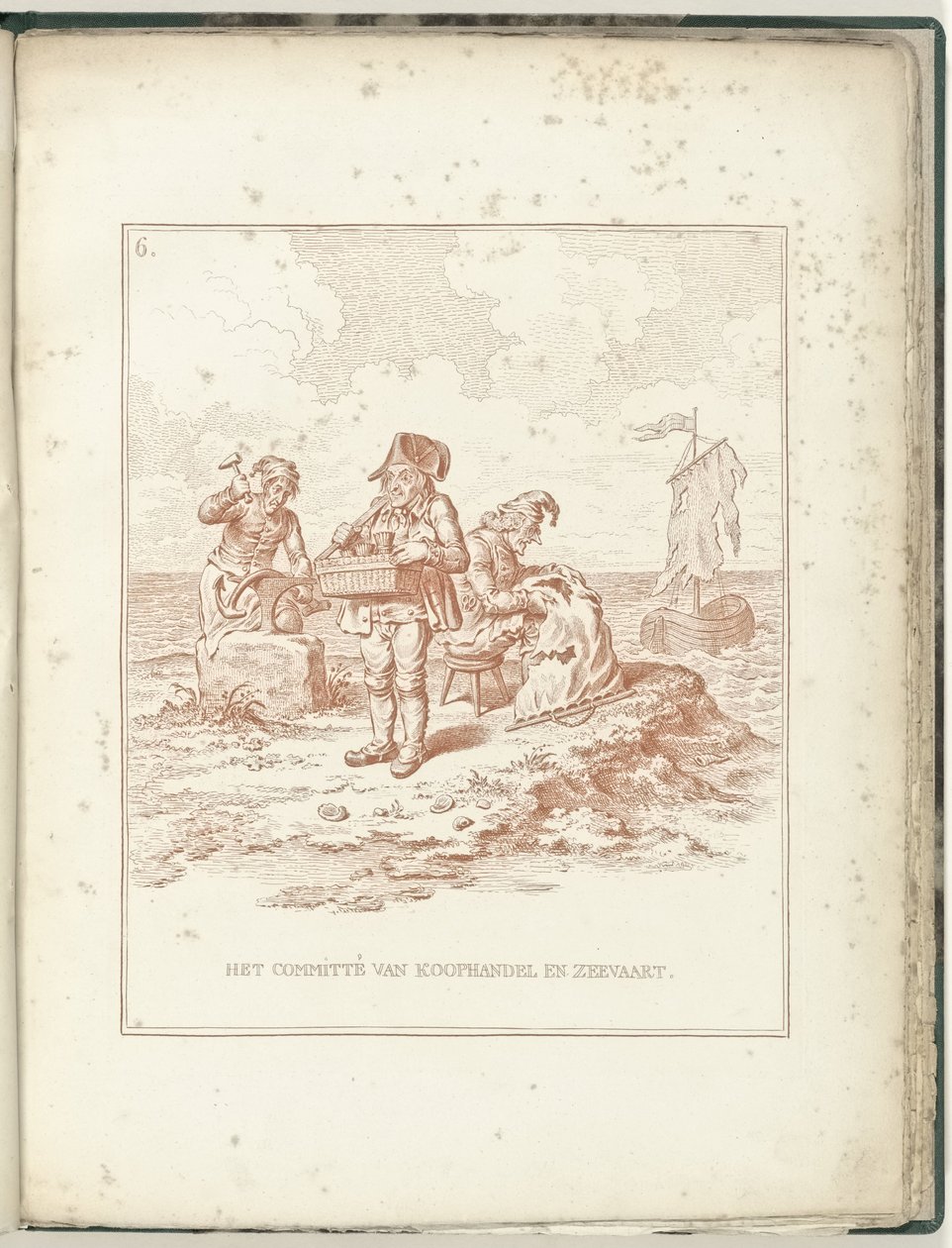 Committee of Commerce and Navigation, 1795 by James Gillray (possibly)