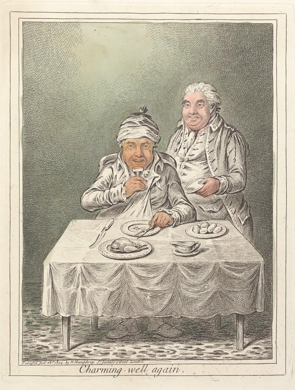 Charming-well again by James Gillray