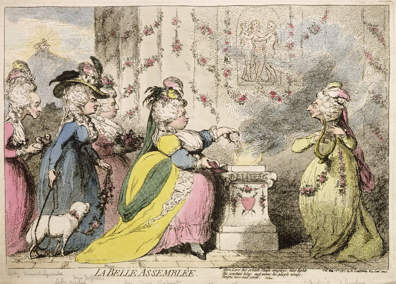 La Belle Assemblee by James Gillray