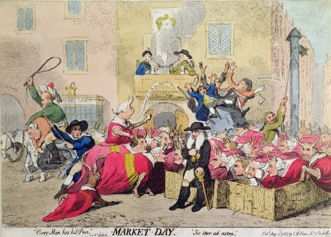 Market Day by James Gillray