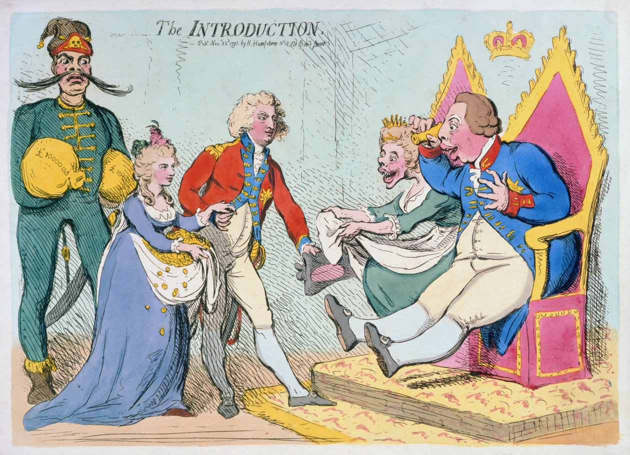 The Introduction by James Gillray