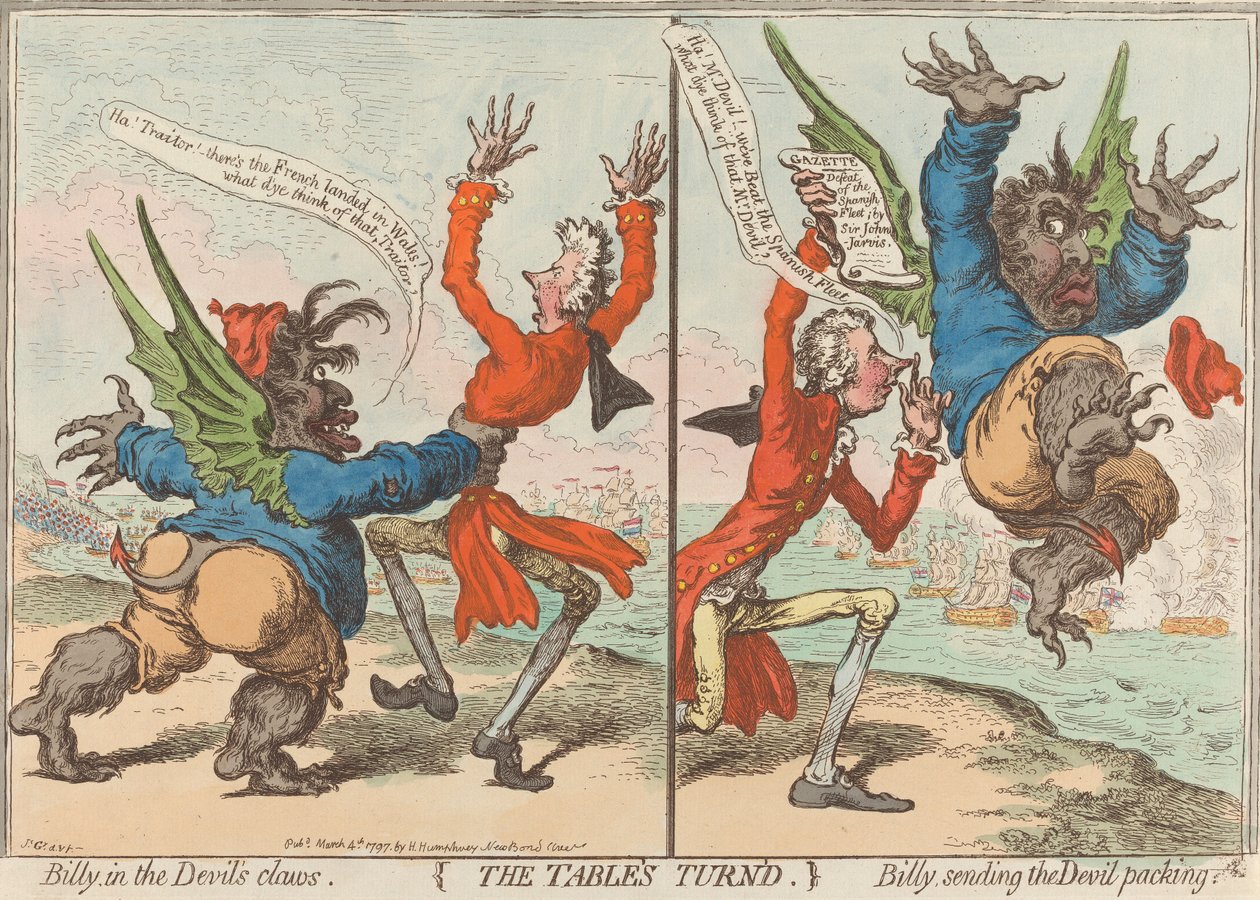 The Table's Turned. Billy in the Devil's Claws - Billy Sending the ...