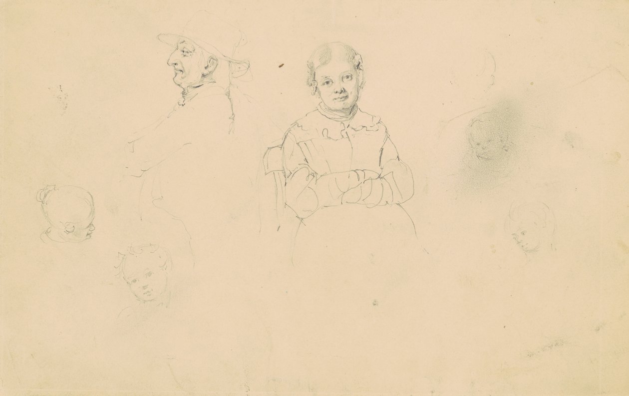 Studies of Figures by James Goodwin Clonney