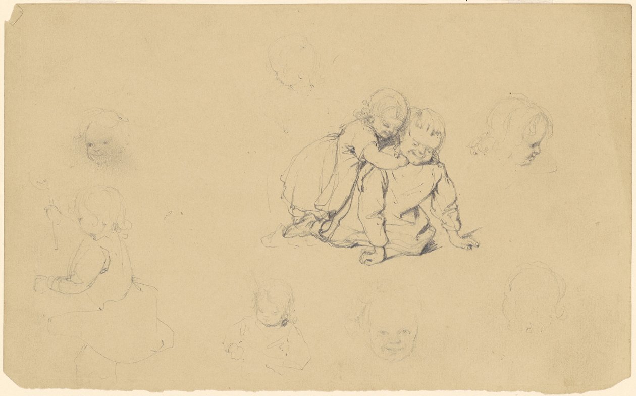 Studies of Children at Play by James Goodwyn Clonney