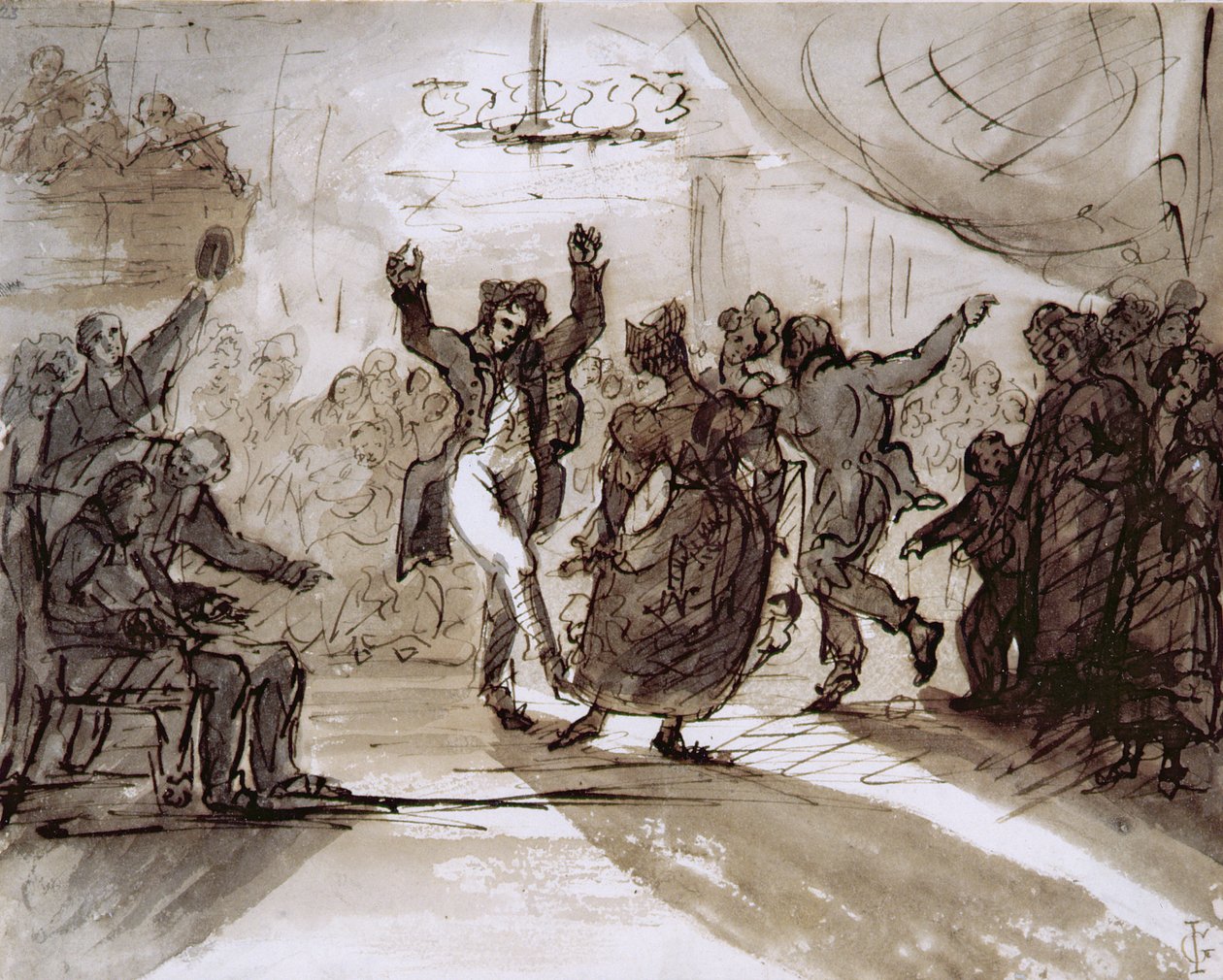 The Hunt Ball, c.1820 by James Grant