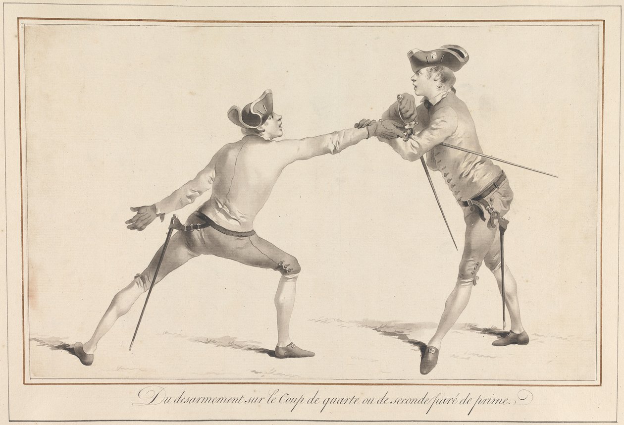 On Disarmament with the Cut of Quarte or Seconde Parried by Prime by James Gwin