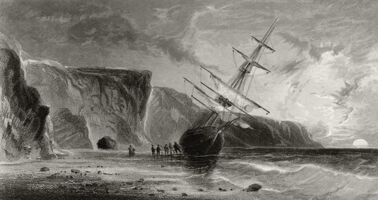 Midnight in September, engraved by G. Ulman, from 