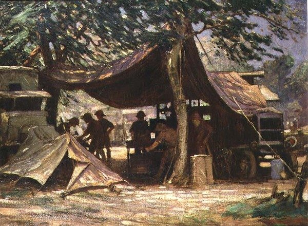 The Motor Transport Repair Workshop, South Africa by James Hamilton Mackenzie