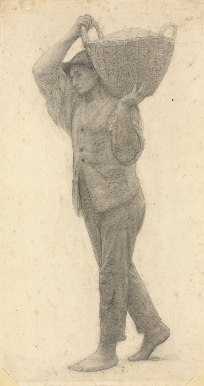 Man Carrying Basket of Earth by James Havard Thomas