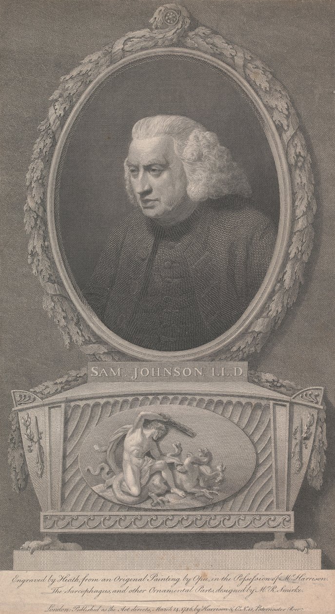 Samuel Johnson by James Heath