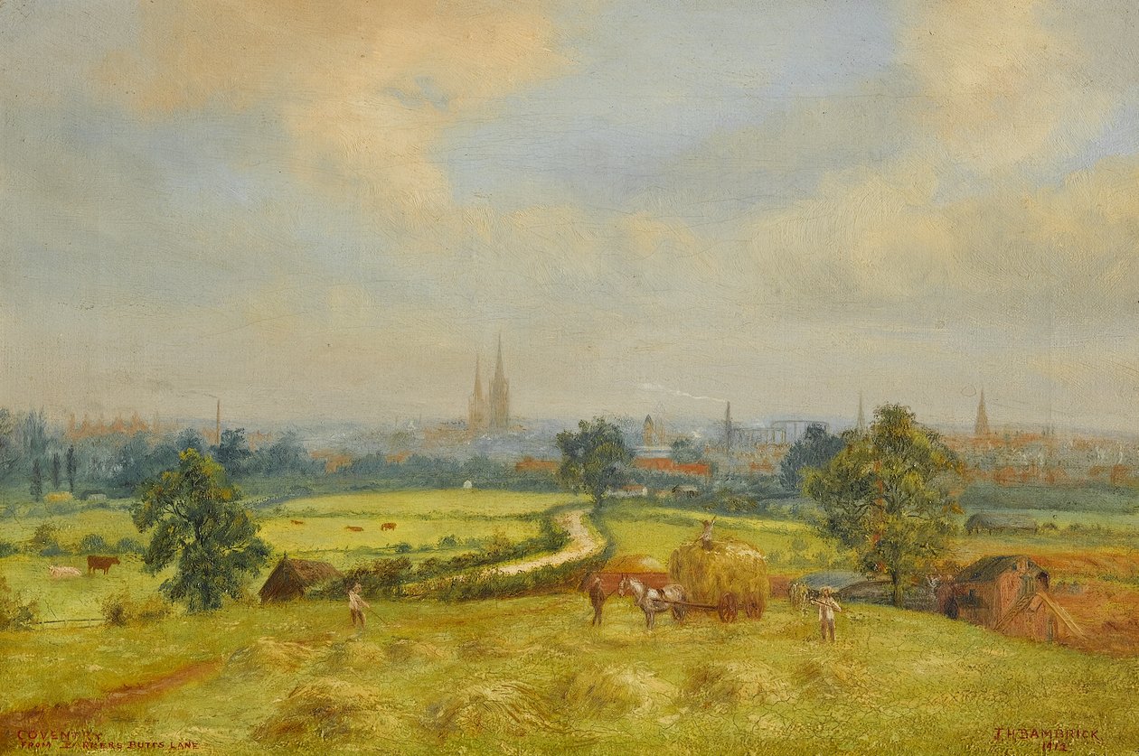 Coventry from Barkers Butts Lane by James Henry Bambrick