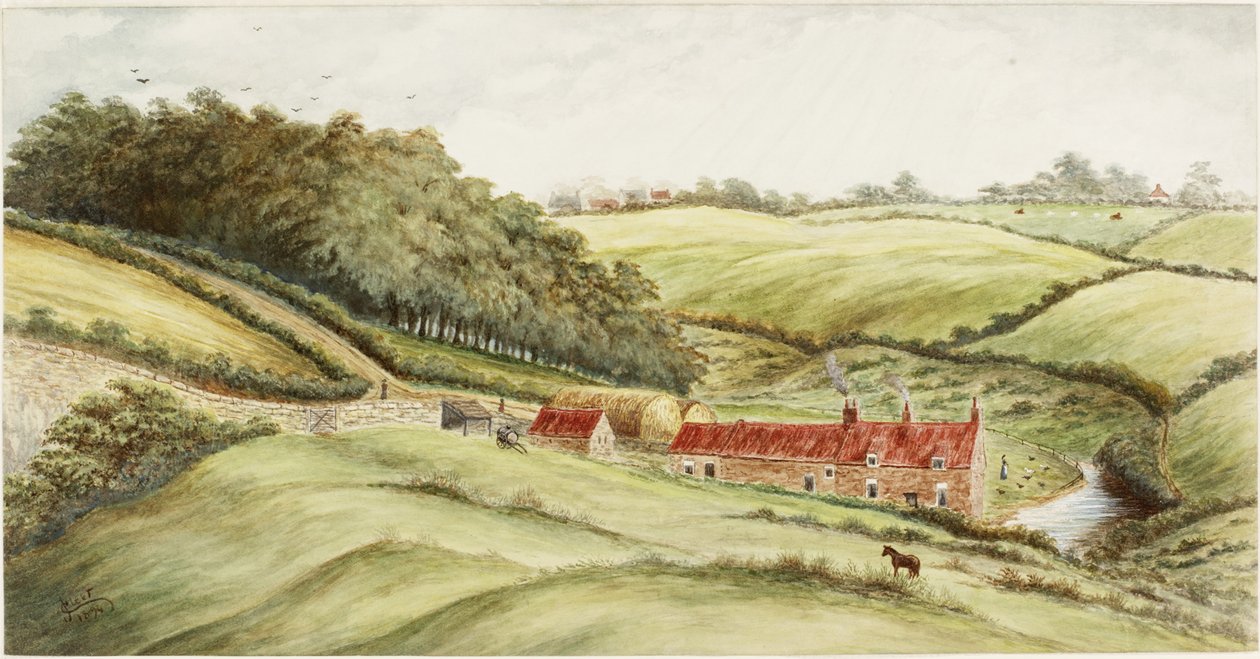 Hedworth Farm by James Henry Cleet