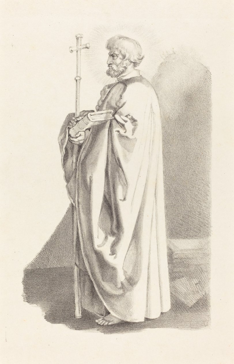An Apostle, from Albrecht Durer by James Henry Lynch after John Flaxman