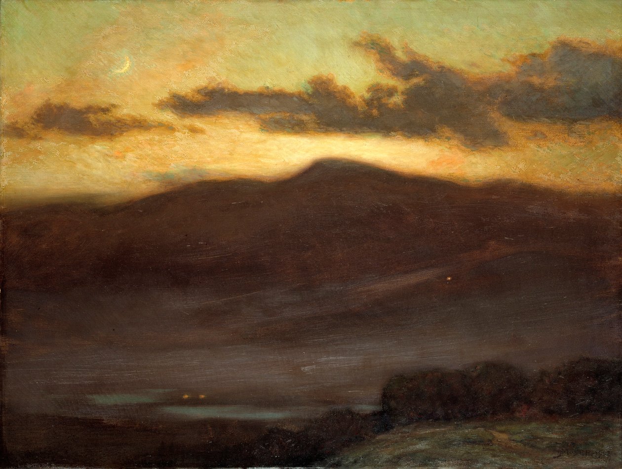 Sunset, Mount McIntyre by James Henry Moser