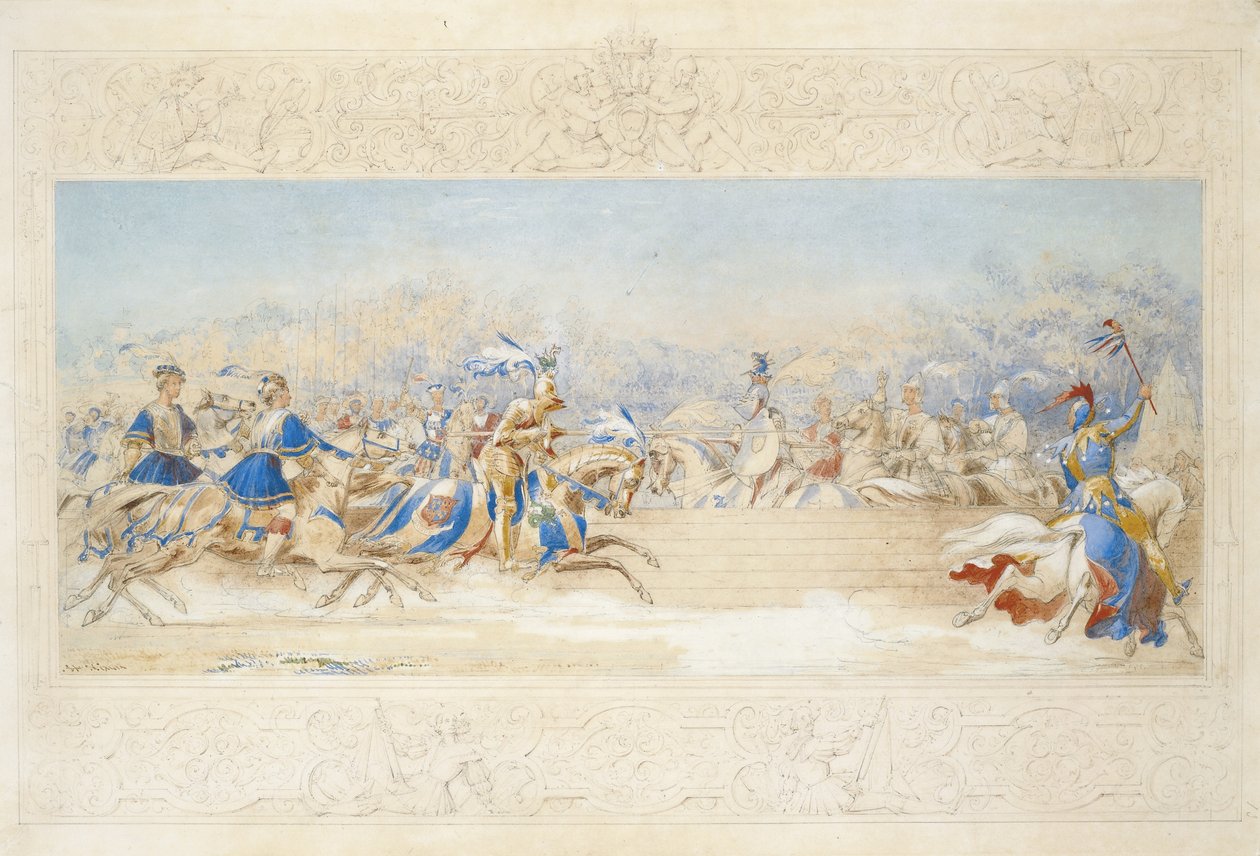 The Joust by James Henry Nixon