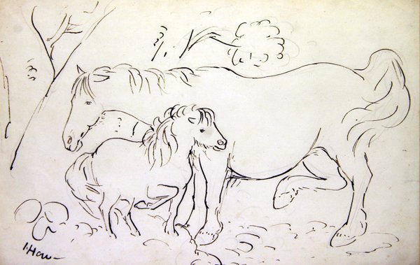Mare and its Foal by James Howe