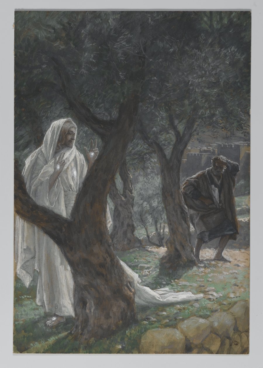 Apparition of Our Lord to Saint Peter, illustration from The Life of Our Lord Jesus Christ by James Jacques Joseph Tissot