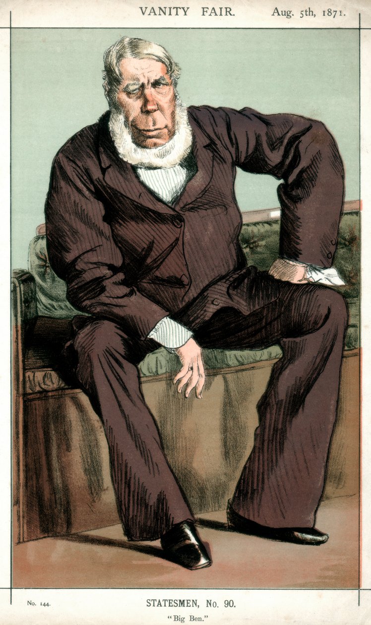 Big Ben George Bentinck, British politician by James Jacques Joseph Tissot