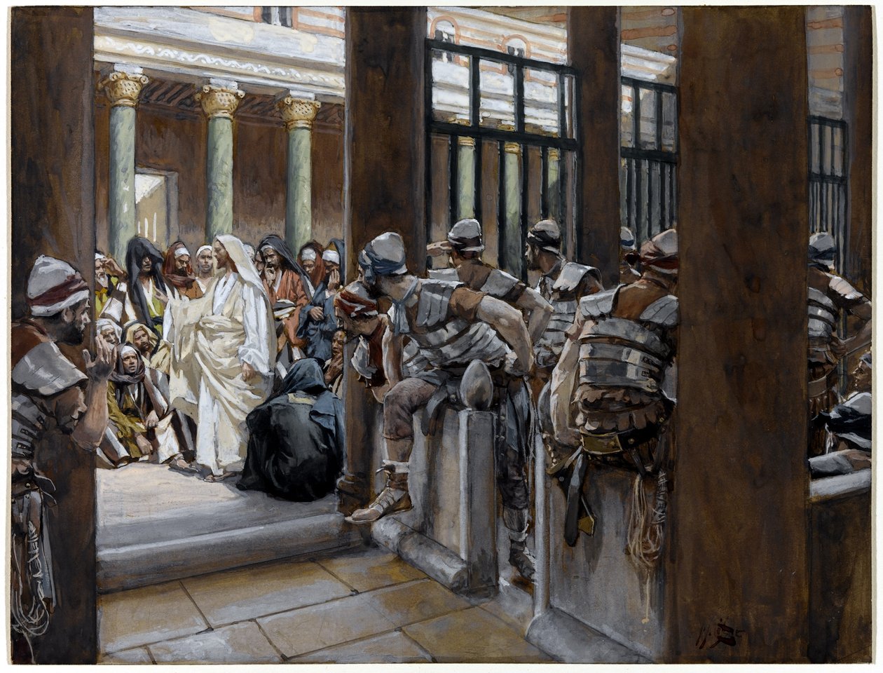 But No Man Laid Hands on Him, illustration for The Life of Christ by James Jacques Joseph Tissot