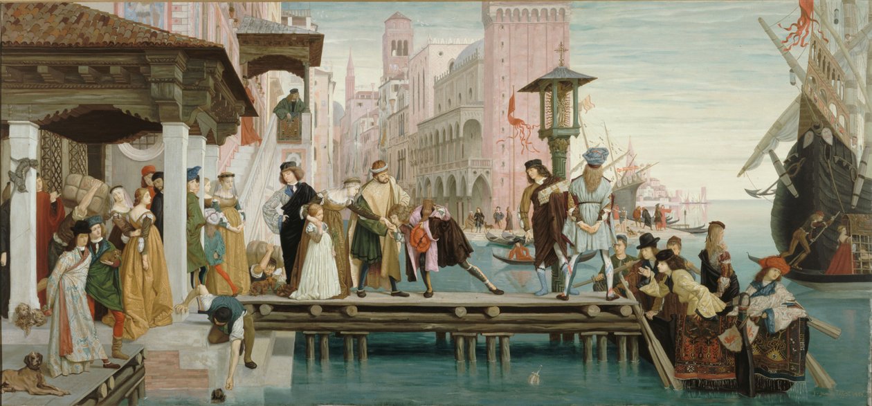 Departure of the Prodigal Son by James Jacques Joseph Tissot