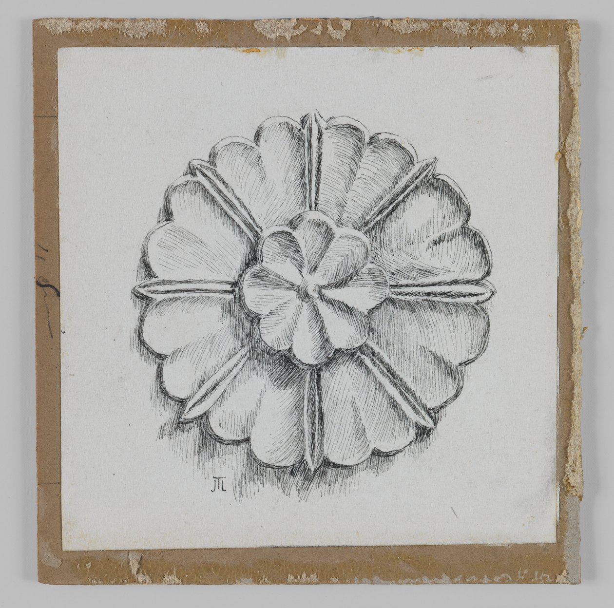 Judaic ornament, illustration from The Life of Our Lord Jesus Christ by James Jacques Joseph Tissot