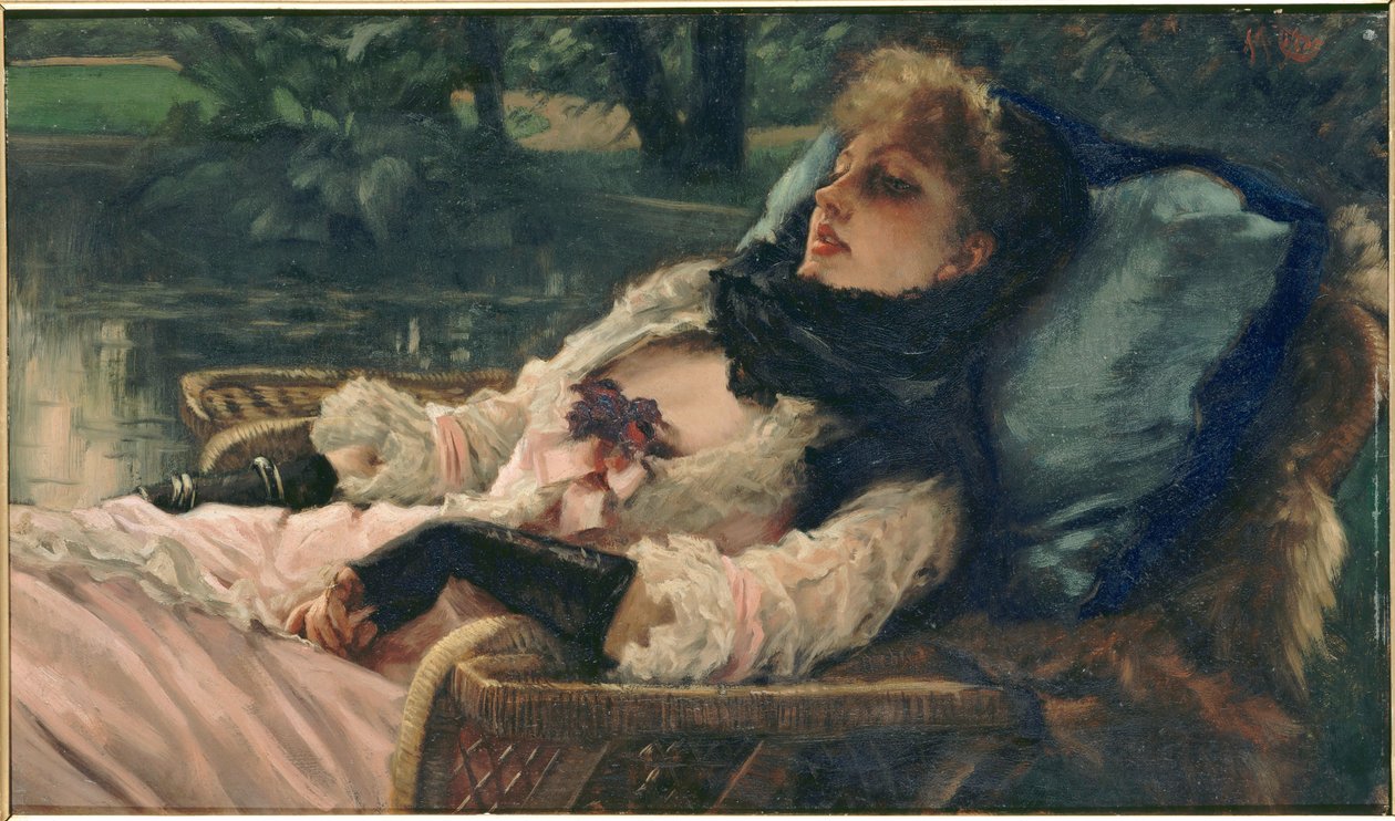 The Dreamer, or Summer Evening by James Jacques Joseph Tissot