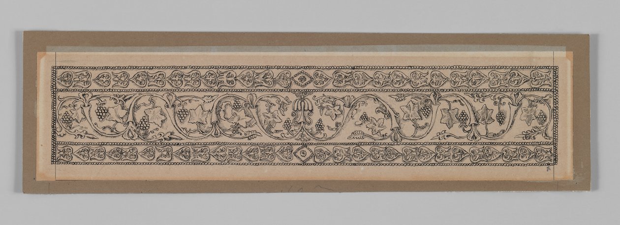 Metal ornament taken from the Mosque of Es-Sakra, from The Life of Our Lord Jesus Christ by James Jacques Joseph Tissot