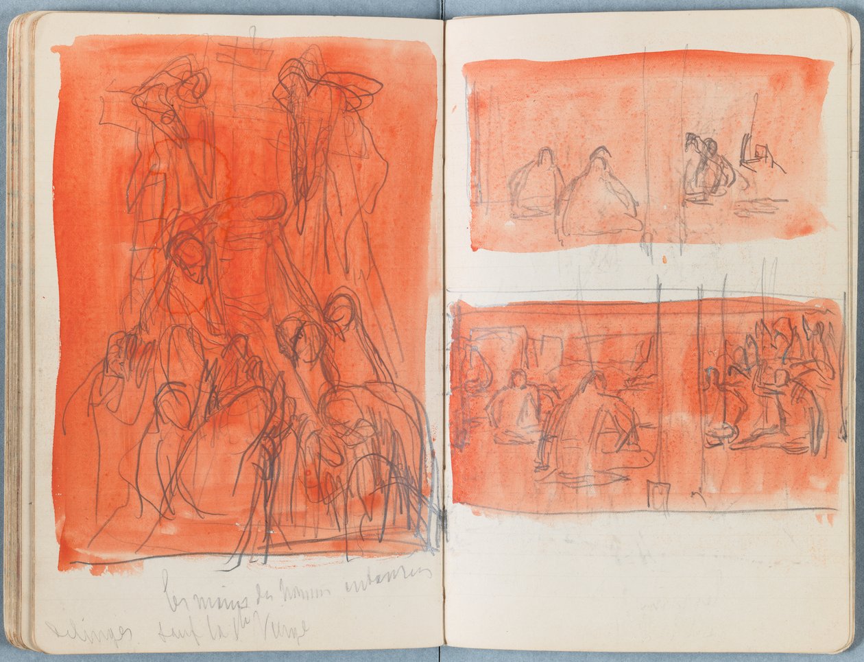 Pages from an album of Sketches for The Life of Our Lord Jesus Christ by James Jacques Joseph Tissot