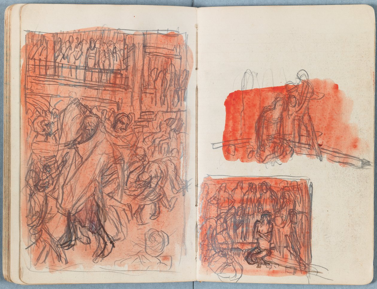 Pages from an album of Sketches for The Life of Our Lord Jesus Christ, late 1880s by James Jacques Joseph Tissot