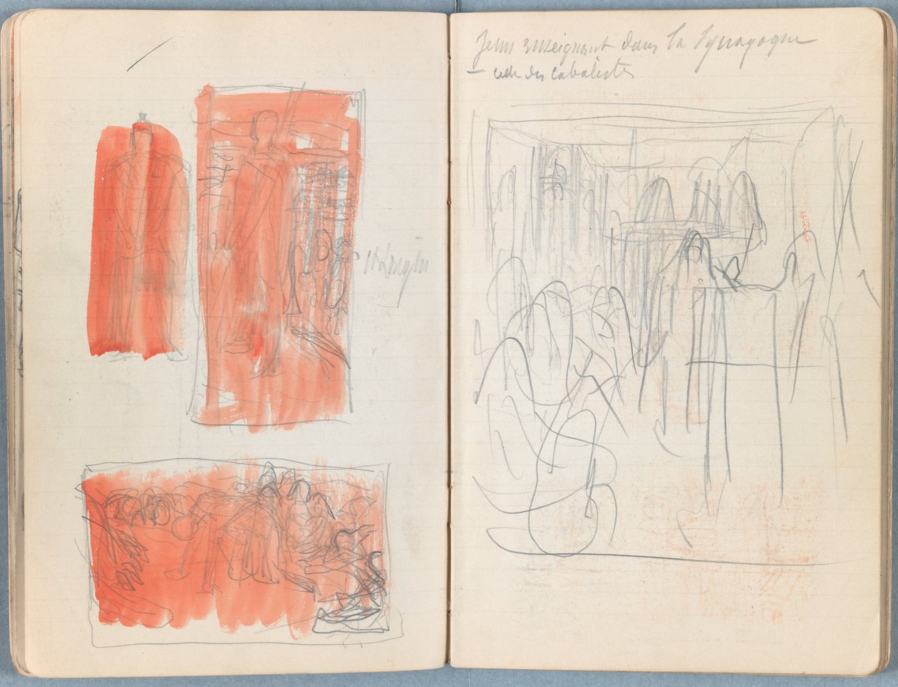 Pages from an album of Sketches for The Life of Our Lord Jesus Christ, late 1880s by James Jacques Joseph Tissot