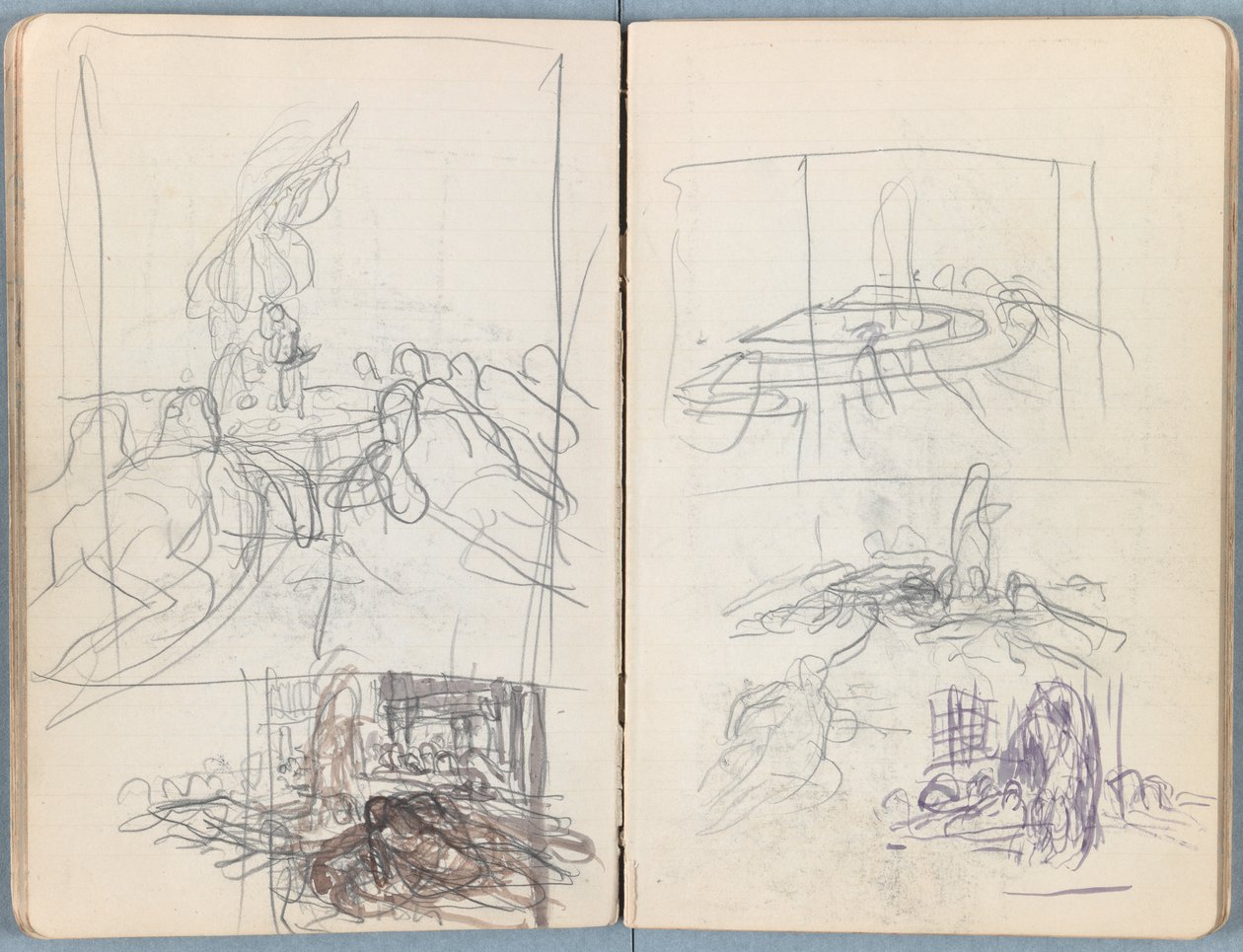 Pages from an album of Sketches for The Life of Our Lord Jesus Christ, late 1880s by James Jacques Joseph Tissot