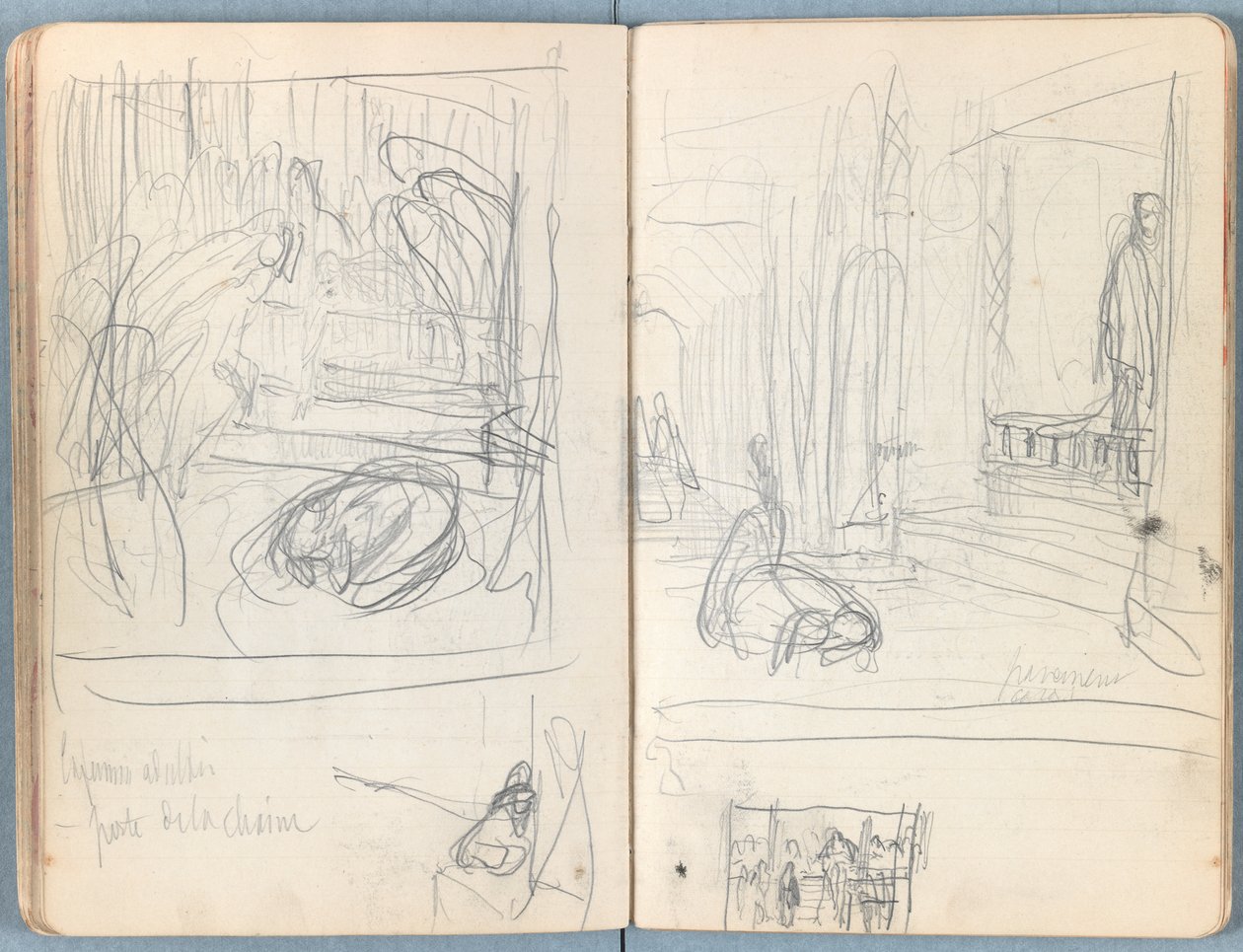 Pages from an album of Sketches for The Life of Our Lord Jesus Christ by James Jacques Joseph Tissot