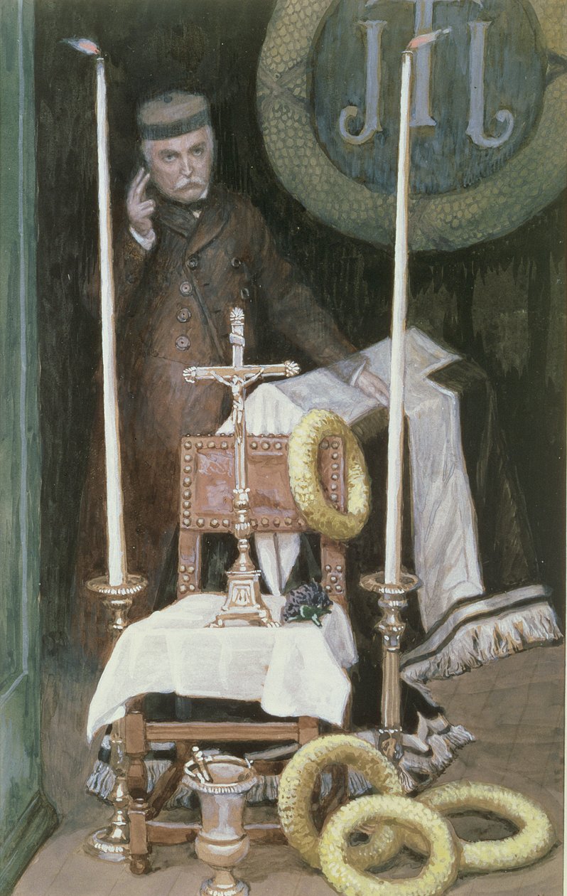 Portrait of the Pilgrim (Self-Portrait), illustration for The Life of Christ, c.1886-96 by James Jacques Joseph Tissot