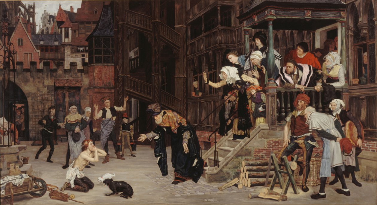 Return of the Prodigal Son by James Jacques Joseph Tissot