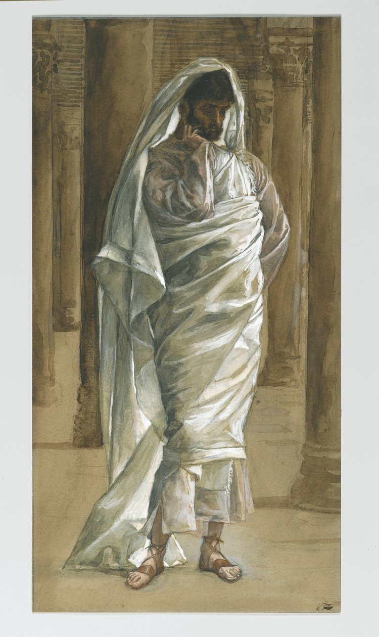 Saint Thomas, illustration from The Life of Our Lord Jesus Christ by James Jacques Joseph Tissot