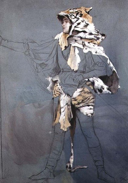 Study for The Triumph of Will: The Challenge by James Jacques Joseph Tissot