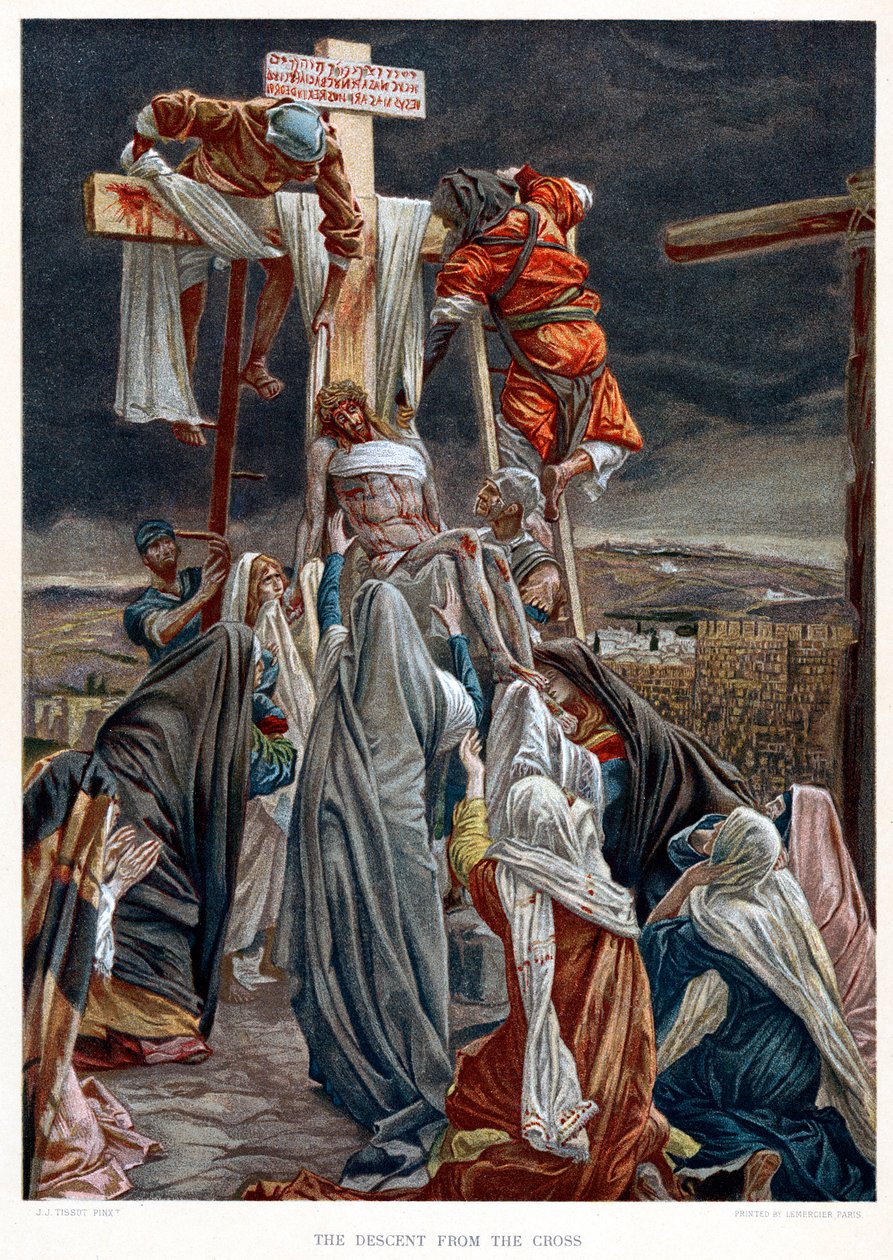 The Descent from the Cross, c1890 by James Jacques Joseph Tissot