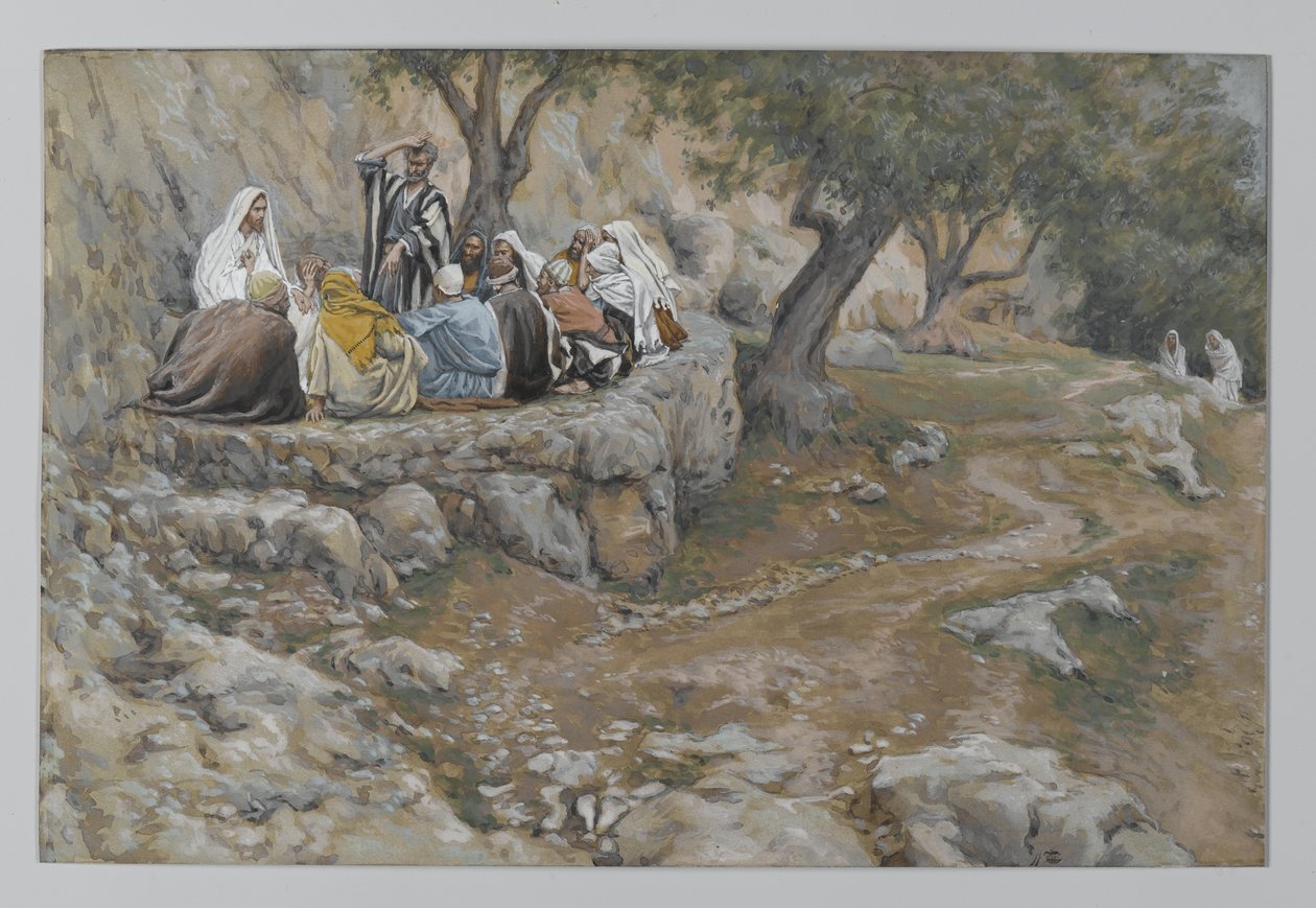 The Primacy of Saint Peter, illustration from The Life of Our Lord Jesus Christ by James Jacques Joseph Tissot